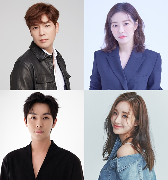 KBS 2TV 새 주말드라마 '신사와 아가씨'에 출연을 확정한 강은탁, 박하나, 윤진이, 안우연(사진 왼쪽 위부터 시계방향으로)/사진제공=매니지먼트피어나(사진 왼쪽 위부터 시계방향으로), FN엔터테인먼트, 매니지먼트 레드우즈, 후너스엔터테인먼트