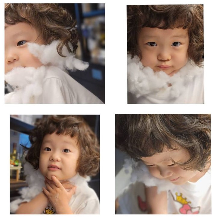 /사진=소유진 SNS (딸 백세은 양)