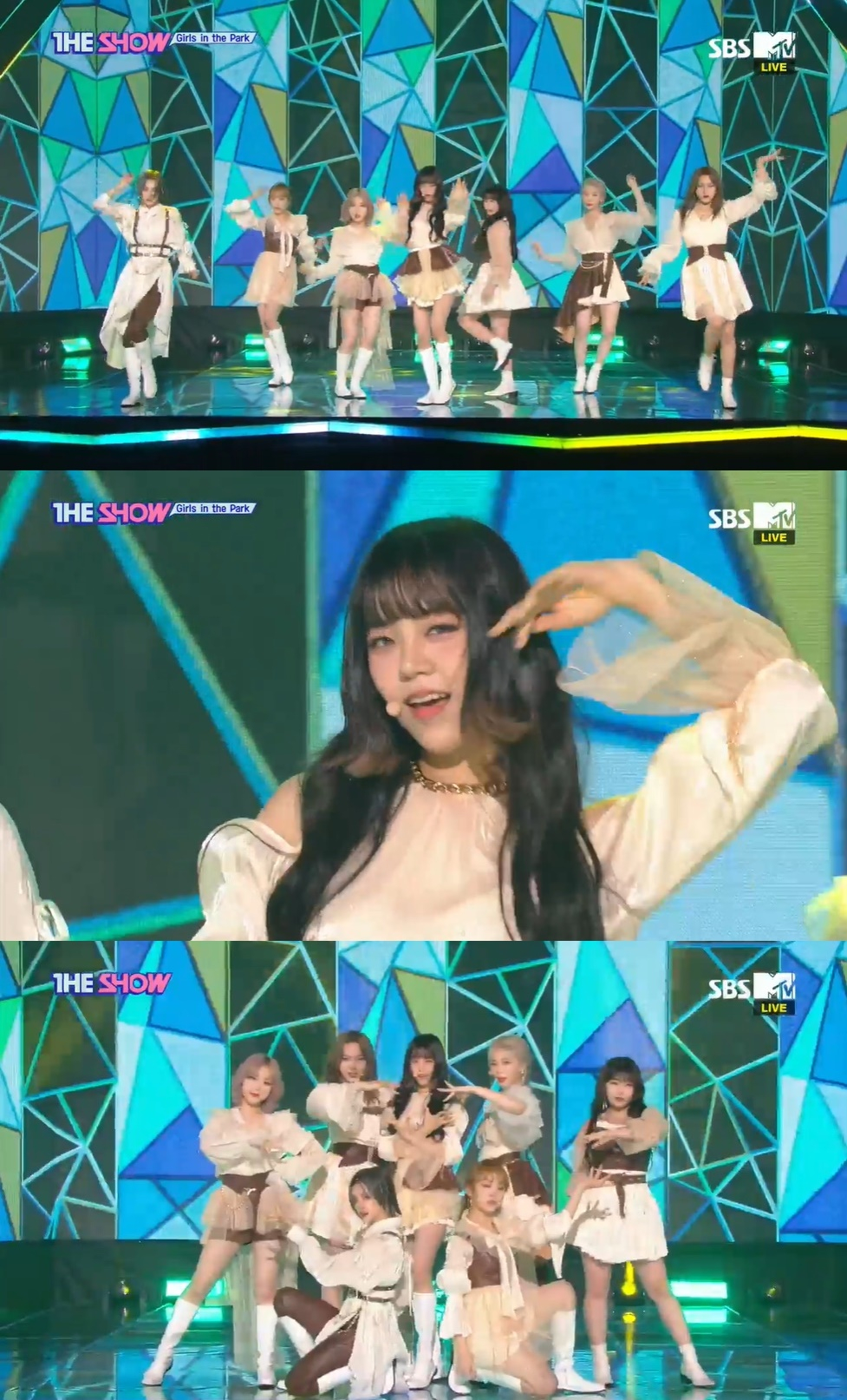 /사진=SBS MTV '더쇼' 방송 캡처