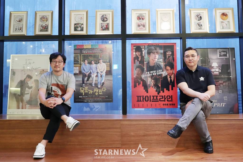 빅오션ENM 신인수·이성진 대표 스타메이커 인터뷰 /사진=김창현 기자 chmt@