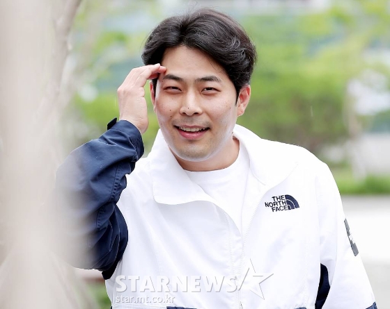 tvN '코미디빅리그' 코너 '포토그래퍼 삘충만'의 김해준./사진=김창현 기자 chmt@