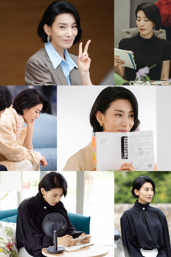 tvN 토일드라마 '마인'의 김서형/사진=키이스트, tvN