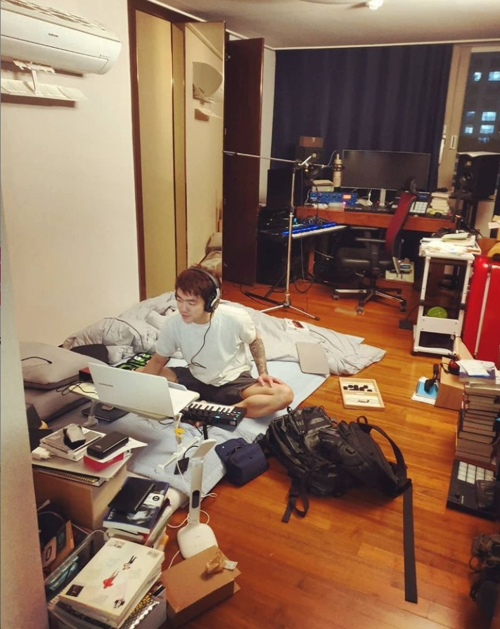 /사진=송백경 인스타그램