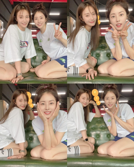 서동주가 안혜경과 함께 한 모습을 공개했다./사진=서동주 인스타그램