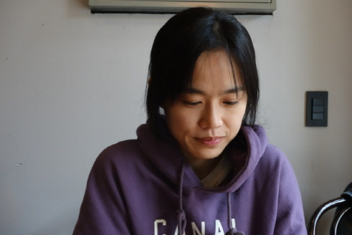 2021년 박남옥상 수상자 장윤미 감독.
