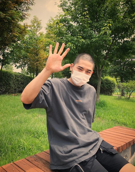 가수 출신 배우 김동준이 오늘(12일) 입대한다. /사진=김동준 인스타그램