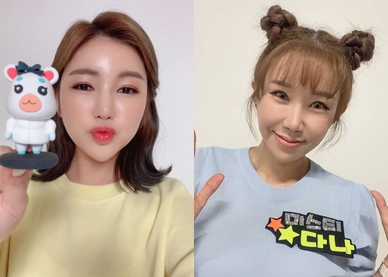 송가인(왼쪽), 김다나 /사진=송가인, 김다나 인스타그램