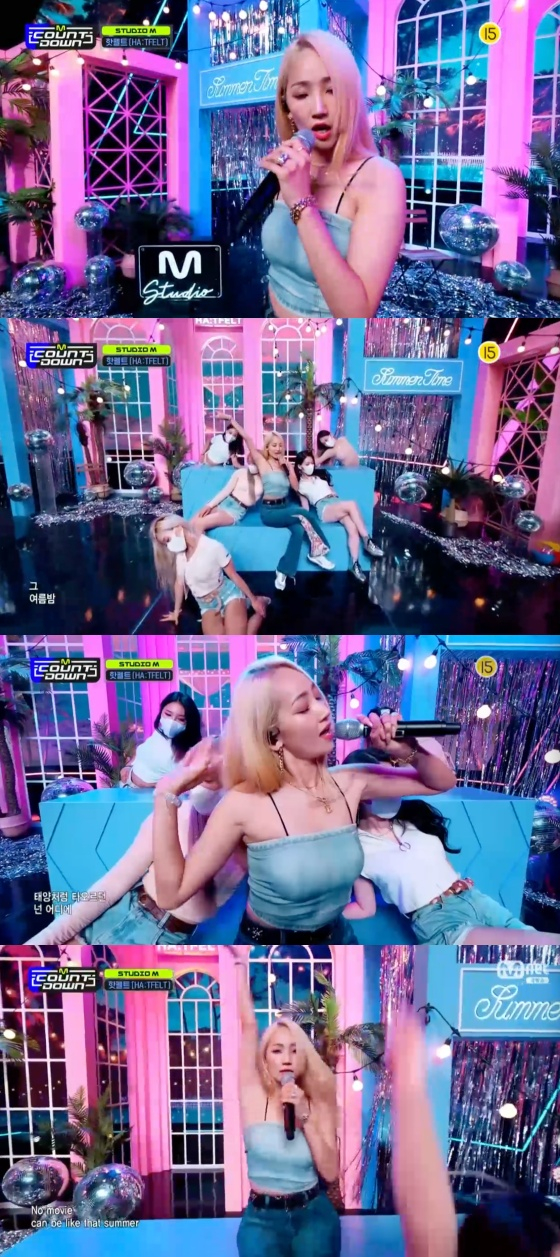 /사진=Mnet '엠카운트다운' 방송화면 캡처
