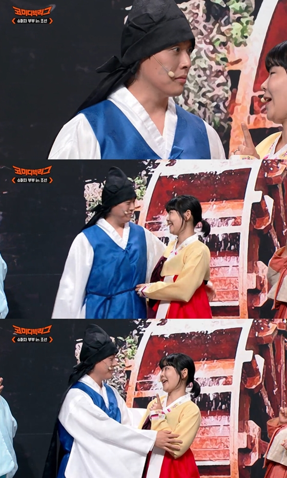 하준수 안가연이 '코빅'에서 하차했다. /사진=tvN '코미디 빅리그'