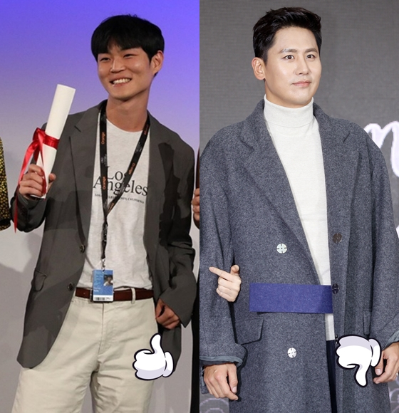 윤대원 감독이 칸국제영화제에서 시네파운데이션 부문에서 2등상을 수상한 반면 우효광은 중국매체에서 소개된 영상으로 한국과 중국에서 질타를 받았다. 사진/칸국제영화제 공식 SNS, 머니투데이 스타뉴스