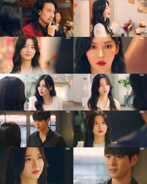 SBS 금요드라마 '펜트하우스3'에서 김현수가 김영대와 이별했다./사진=SBS 금요드라마 '펜트하우스3' 방송 화면 캡처