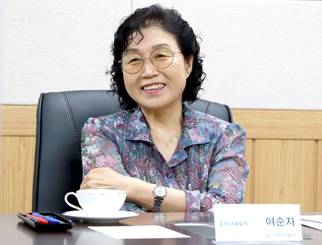 여순자씨. /사진=대한사회복지회