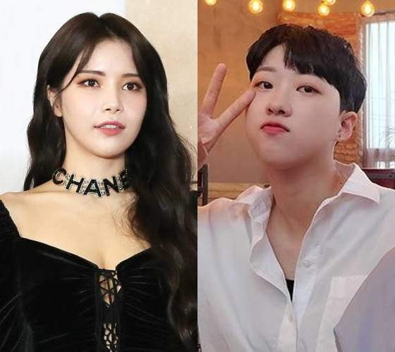 그룹 마마무 솔라, 안산 선수 /사진=스타뉴스, 안산 인스타그램