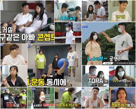 TV조선 '와이프 카드 쓰는 남자' 5회에 최용수 감독 가족이 첫 출연해 반전 매력을 뽐냈다./사진=TV조선 '와이프 카드 쓰는 남자' 방송 화면 캡처