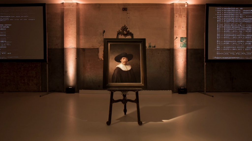 '넥스트 렘브란트(The Next Rembrandt)', 2016. 사진제공= ING Group via Flickr/Creative Commons.