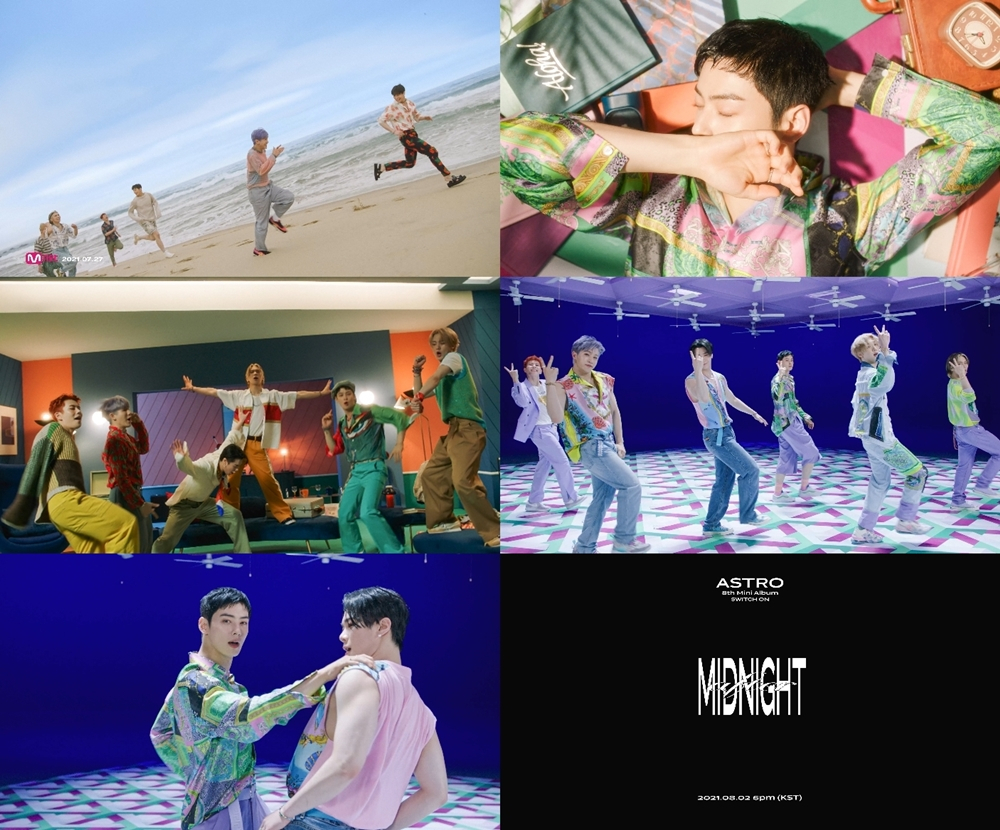 /사진 = 아스트로 ‘After Midnight’ 티저 영상