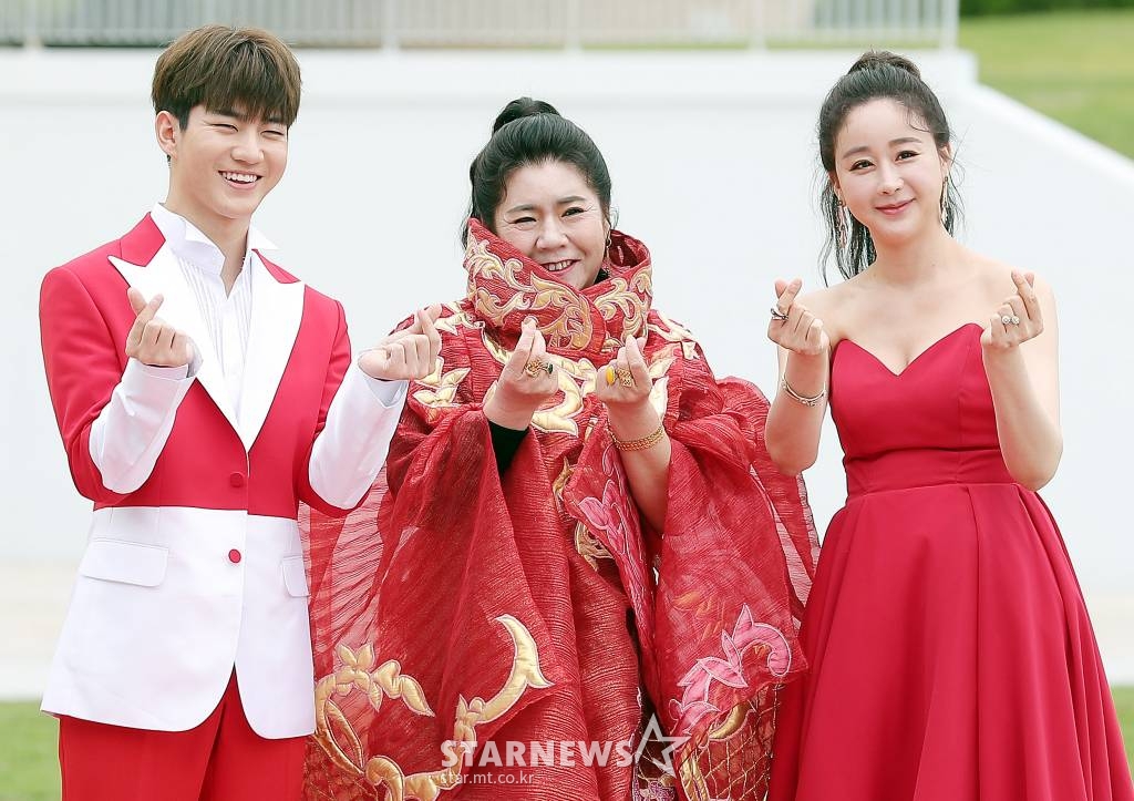방송인 함소원, 남편 진화, 시어머니 중국마마 /사진=김창현 기자 chmt@