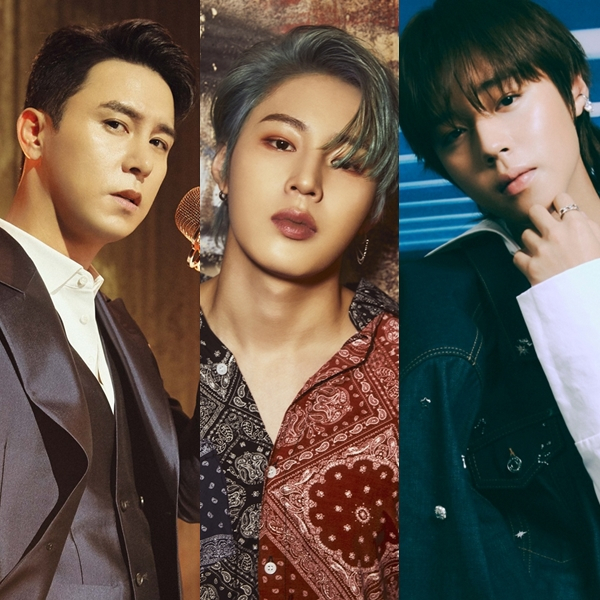 장민호(좌), 하성운(중), 박지훈(우) /사진=뉴에라 프로젝트, 스타크루 ENT, 마루기획