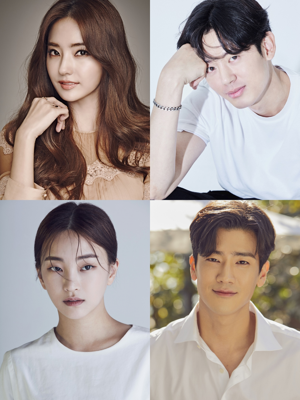 한채영, 이지훈, 지이수, 구자성 /사진제공=스튜디오 산타클로스엔터테인먼트, 썸엔터테인먼트, 팬스타즈컴퍼니, 피엘케이굿프렌즈