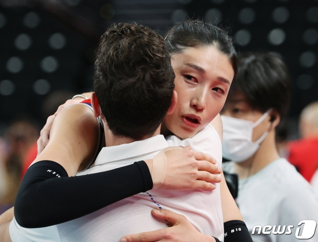 2020 도쿄 올림픽 여자배구 4강 신화를 이끈 '캡틴' 김연경. /사진=뉴스1