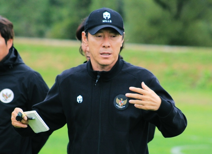 신태용 감독. /사진=인도네시아축구협회 공식 홈페이지