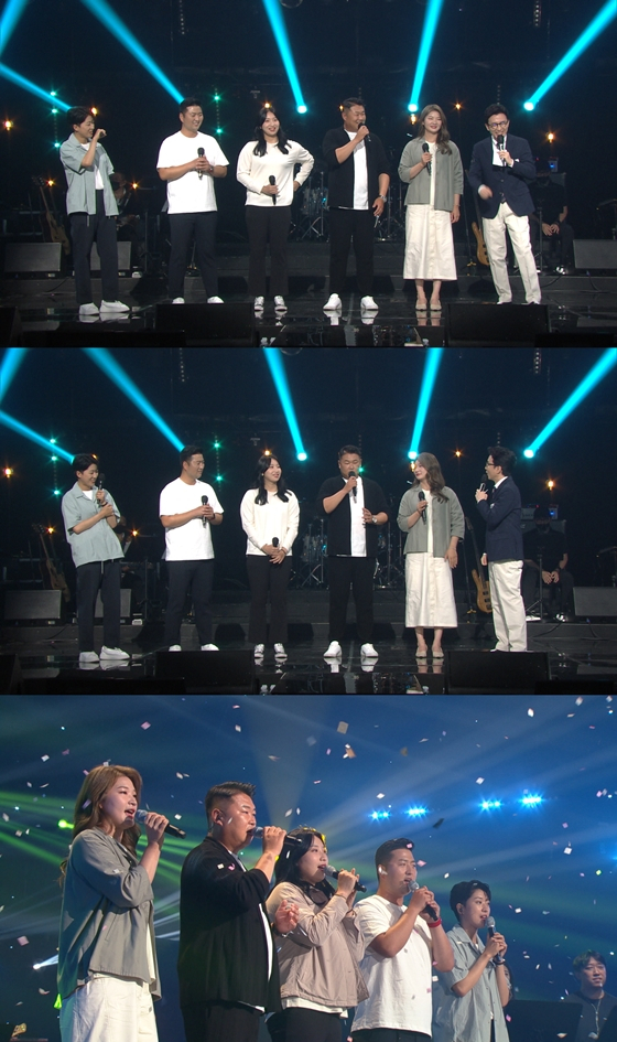 양궁 국가대표 오진혁, 김우진, 강채영, 장민희, 안산 선수가 KBS 2TV '유희열의 스케치북'에 출연했다./사진제공=KBS 2TV '유희열의 스케치북'