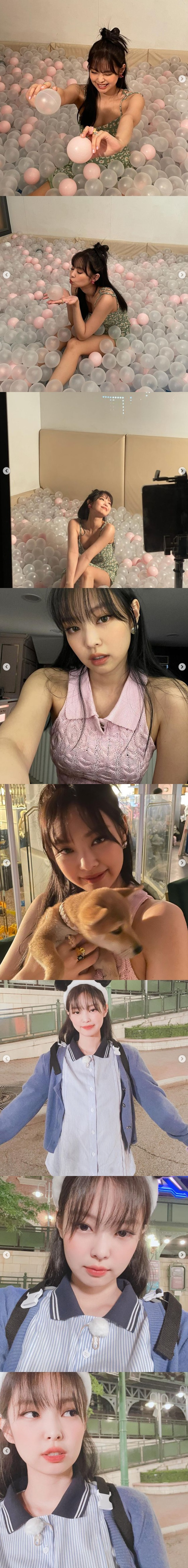 /사진=제니 인스타그램