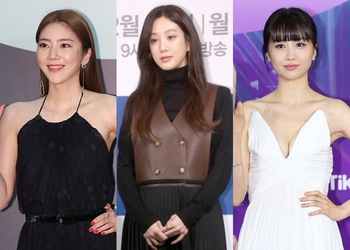 손담비, 정려원, 박하선 /사진제공=백상예술사무국(손담비, 박하선), 스타뉴스(정려원)