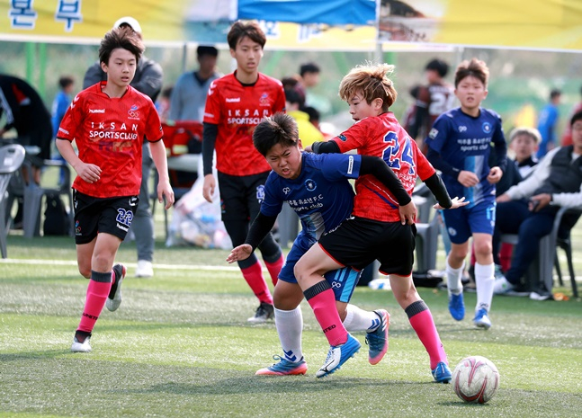 2019년 제4회 전국스포츠클럽교류대회 축구 경기 모습. /사진=대한체육회