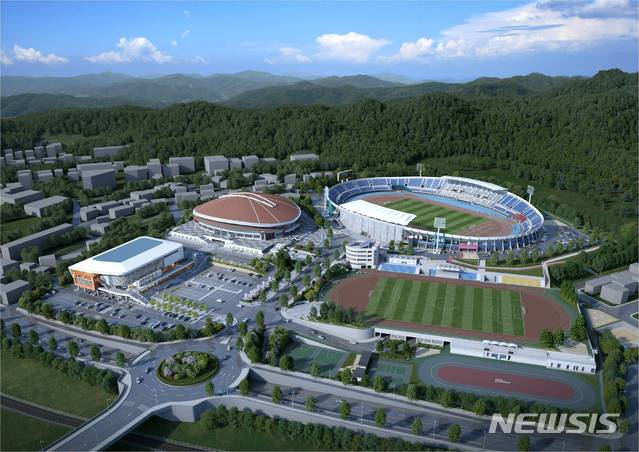 구미시민운동장 주경기장. /사진=뉴시스(구미시 제공)