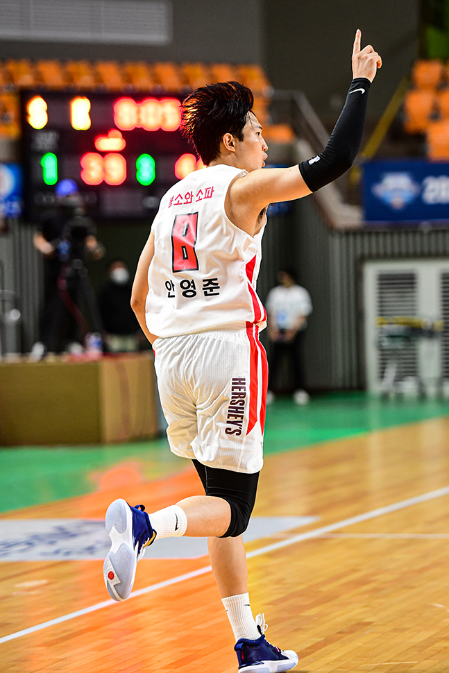 서울SK 안영준. /사진=KBL