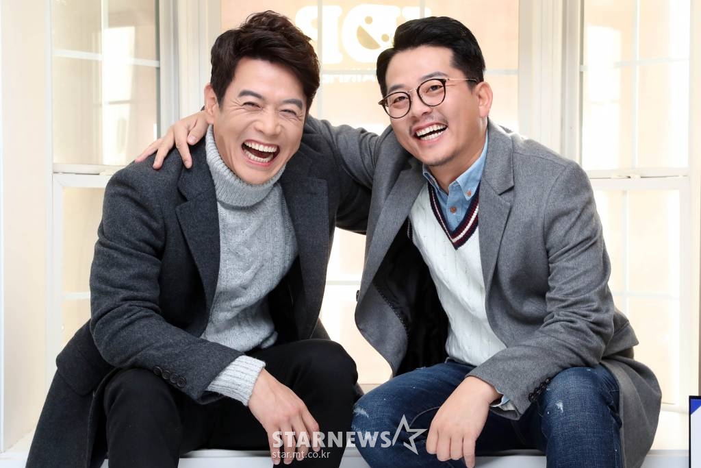 KBS 2TV 새 코미디 서바이벌' 로드 투 개콘'(가제)에 참가하는 김대희(사진 왼쪽), 김준호./사진=임성균 기자 tjdrbs23@