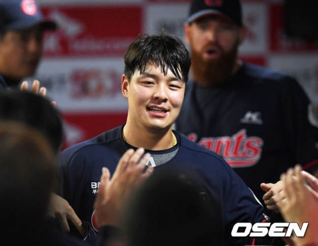 롯데 민병헌./사진=OSEN