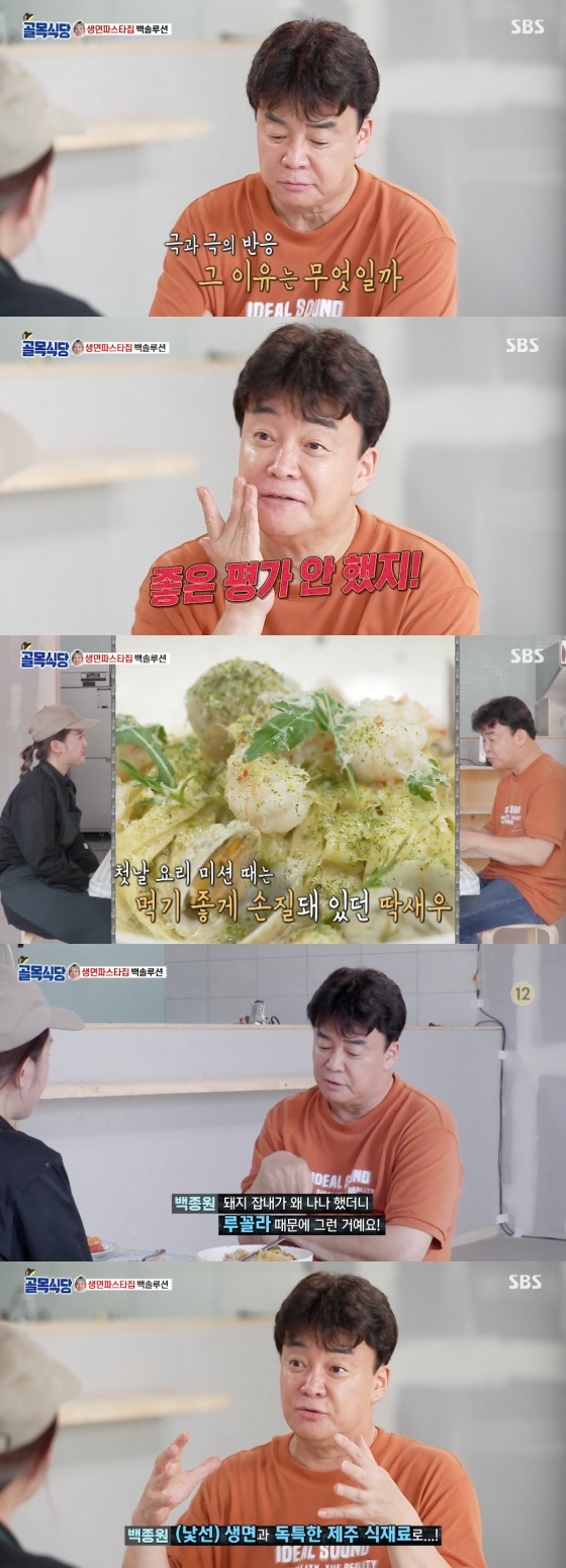 /사진=SBS '백종원의 골목식당' 방송화면 캡처