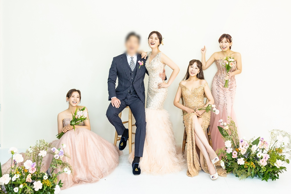 /사진제공=해피메리드컴퍼니, 웨딩디렉터봉드, 테오그라피, 모니카블랑쉬, 스튜디오원, 비안플라워, 모아위, 규중칠우, 스플렌디노, 정민경스타일리스트