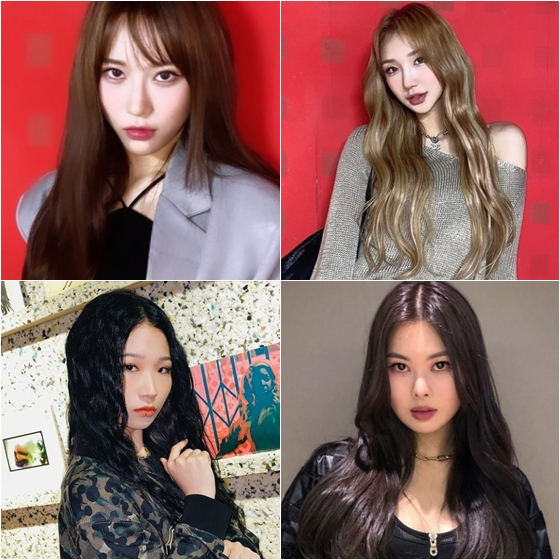 로잘린(왼쪽위부터 시계방향), 엠마, 리수, 헤일리 /사진=로잘린, 엠마, 리수, 헤일리 인스타그램