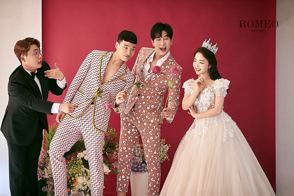 송필근 결혼 /사진제공=해피메리드컴퍼니, 웨딩디렉터봉드, 로미오프렌즈, 로자스포사, 비안플라워, 규중칠우, 모아위, 스플렌디노, 정민경스타일리스트