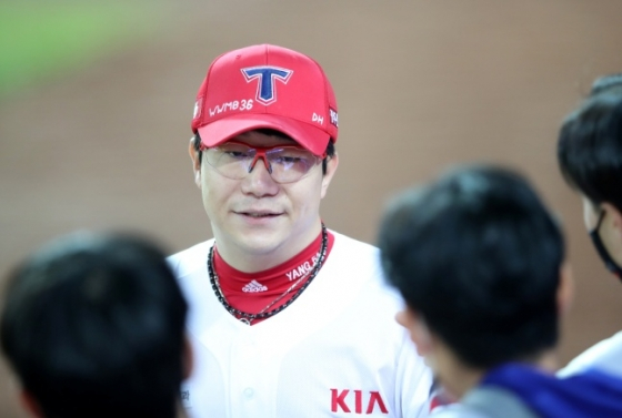 KIA 시절 양현종. /사진=KIA 타이거즈