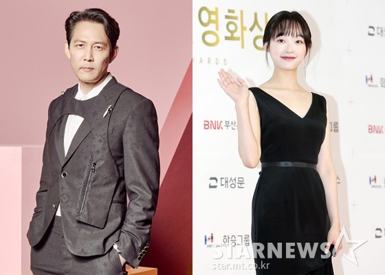 이정재, 이유미 /사진=넷플릭스, 김창현 기자 chmt@