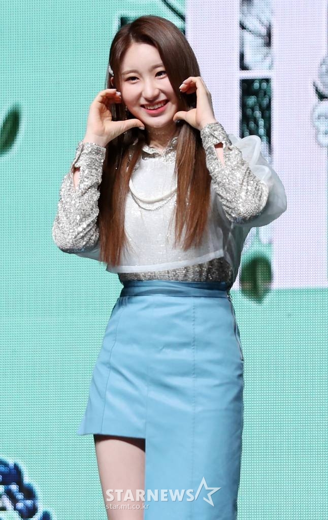 걸그룹 아이즈원 이채연/사진=김휘선 기자 hwijpg@