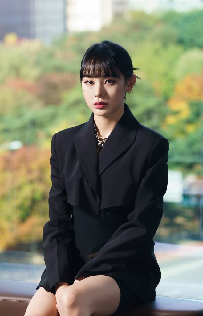 안무가 노제(웨이비)가 29일 오후 온라인으로 진행된 엠넷 예능 '스트릿 우먼 파이터' 종영 기자간담회에 앞서 포즈를 취하고 있다. /사진제공=엠넷