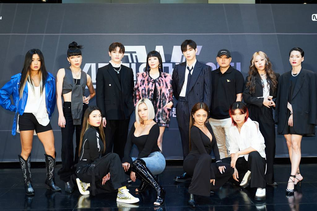 NCT 태용, 가수 보아, 강다니엘, 안무가 황상훈을 비롯한 댄스 크루 대표들 / 사진제공 =엠넷
