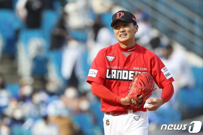 SSG 김건우./사진=뉴스1