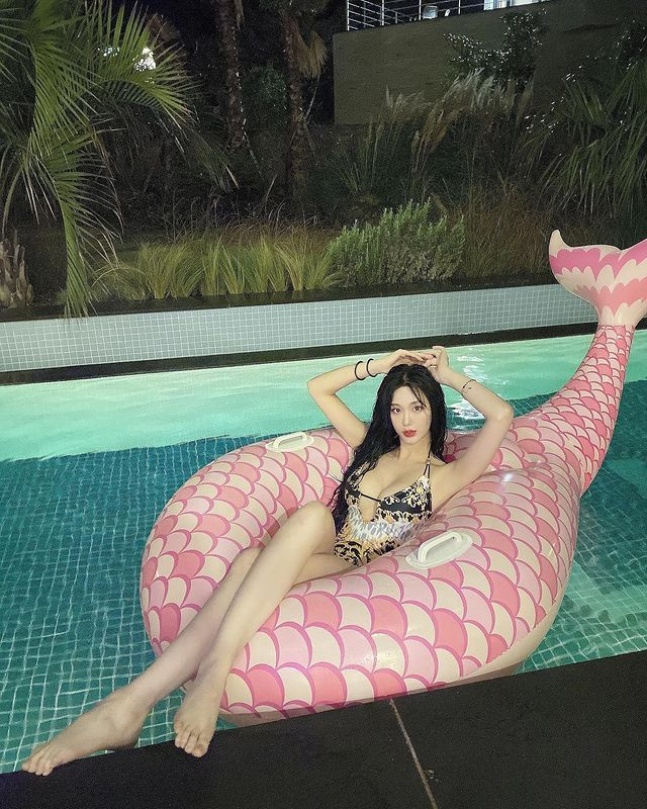 김현지 치어리더./사진=김현지 치어리더 공식 SNS 캡처