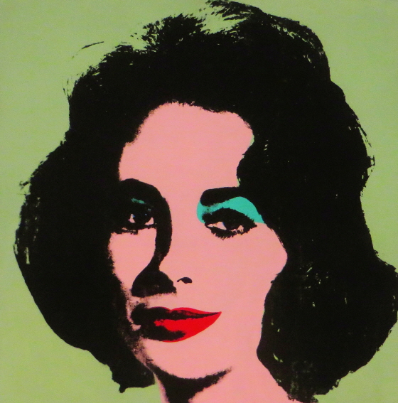 논란이 된 작품과 같은 시리즈 작품. 앤디 워홀(Andy Warhol), '리즈 #3(Liz #3)', Art Institute of Chicago, US, 1963. 사진제공= Ken Lund via Flickr/Creative Commons.
