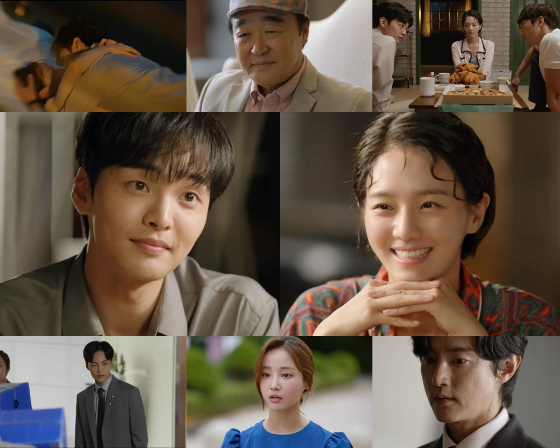 KBS 2TV 수목드라마 '달리와 감자탕'에서 김민재, 박규영이 사랑을 확인했다./사진=KBS 2TV '달리와 감자탕' 방송 화면 캡처