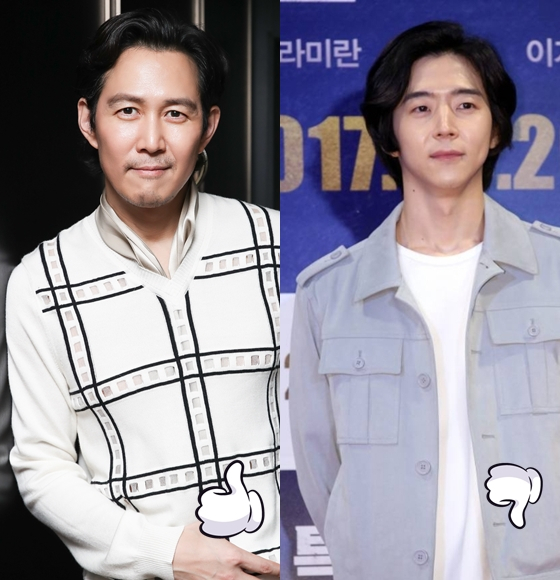 이정재가 첫 연출작 '헌트' 촬영을 끝마치고 미국으로 '오징어게임' 프로모션을 하려 떠난 반면 박유환은 대마초 흡연 혐의로 입건됐다.