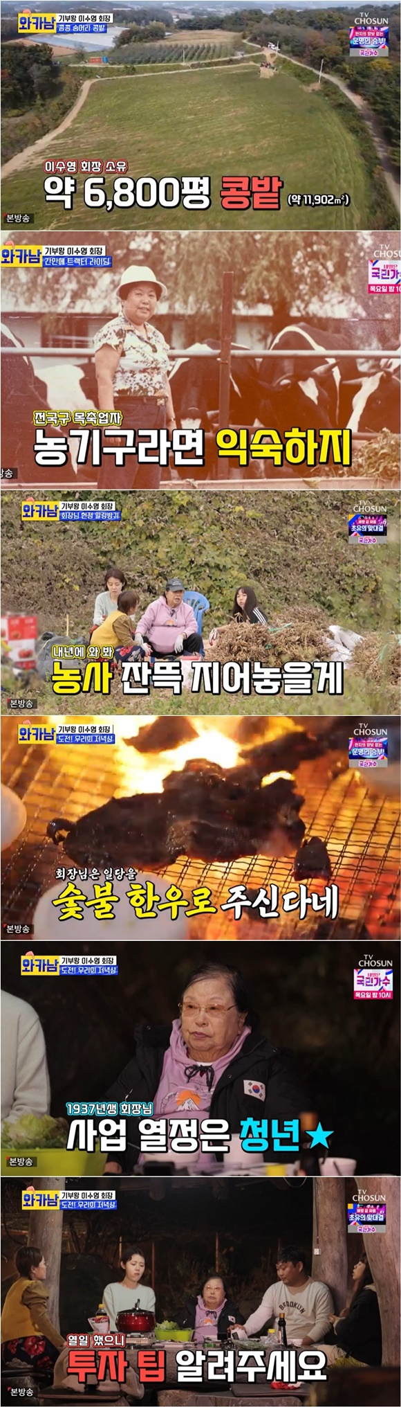/사진= TV조선 '와카남' 방송 화면