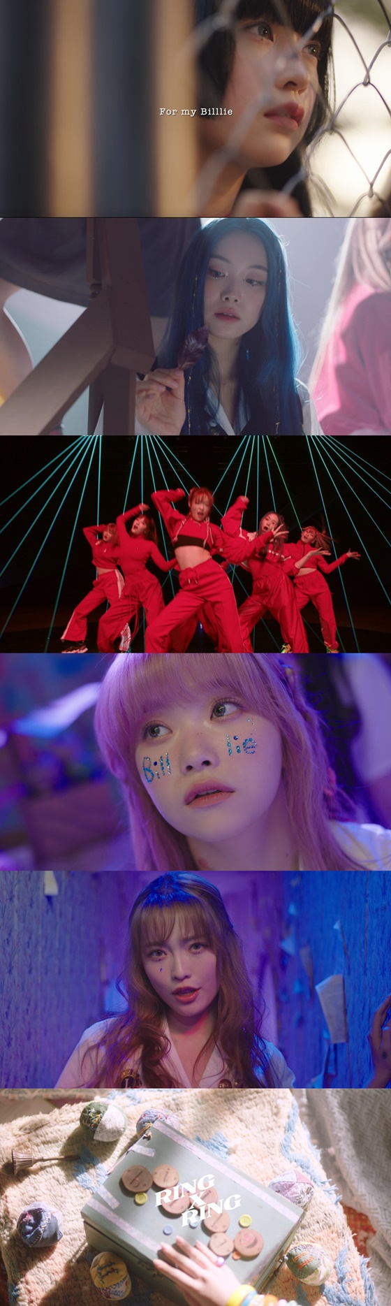 /사진=빌리 '링 바이 링' 뮤직비디오 캡처