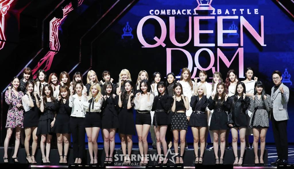 걸그룹 AOA, 마마무, 러블리즈, 박봄, 오마이걸, (여자)아이들(왼쪽 위 시계방향) /사진=김창현 기자 chmt@